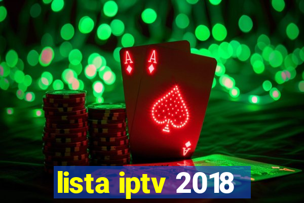 lista iptv 2018